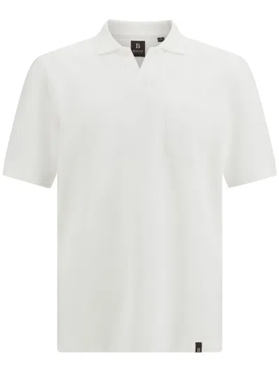 BOGGI MILANO COTTON PIQUÉ POLO SHIRT