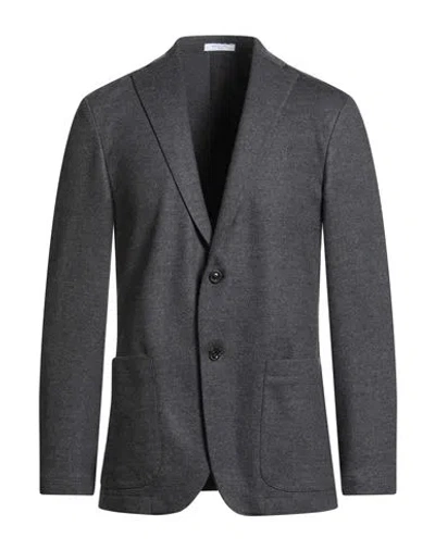 BOGLIOLI BOGLIOLI MAN BLAZER CHARCOAL SIZE XL VIRGIN WOOL