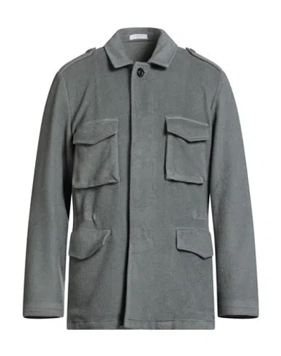 BOGLIOLI BOGLIOLI MAN JACKET MILITARY GREEN SIZE 42 CASHMERE