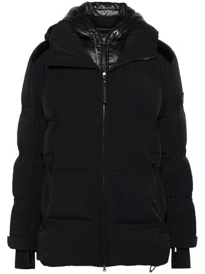 BOGNER BLACK PADDED SKI JACKET