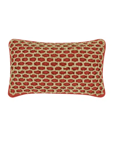 BOHO LIVING JADA JUTE DECORATIVE PILLOW, 12" X 20"