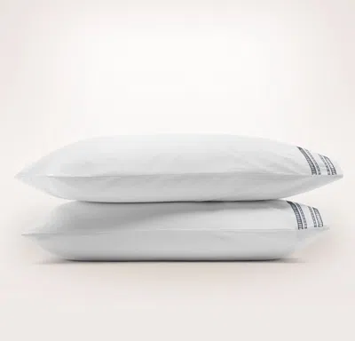 BOLL & BRANCH SIGNATURE EMBELLISHED PILLOWCASE SET