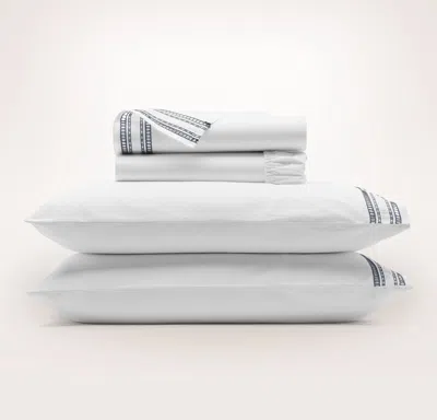 BOLL & BRANCH SIGNATURE EMBELLISHED SHEET SET