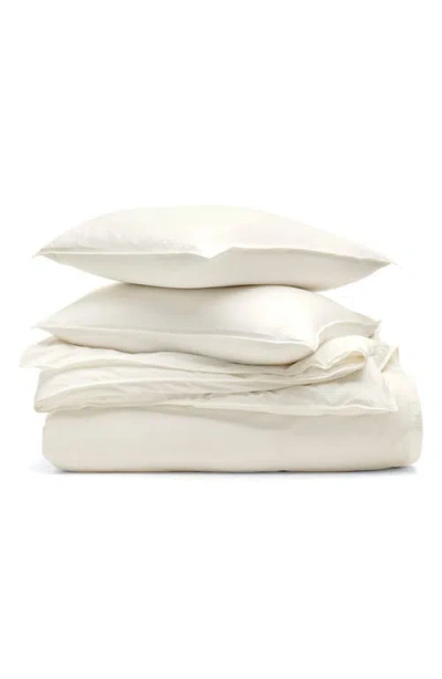 BOLL & BRANCH BOLL & BRANCH SIGNATURE VINTAGE WASHED ORGANIC COTTON DUVET COVER & SHAMS SET