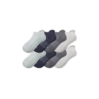 BOMBAS GRIPPER ANKLE SOCK 8-PACK
