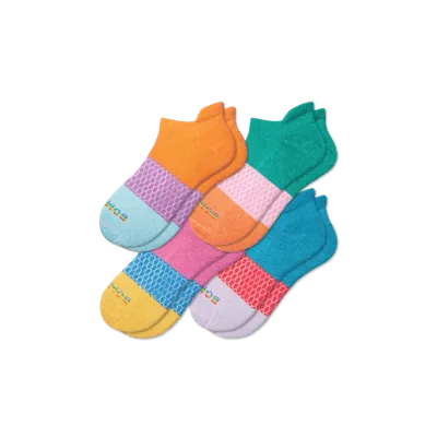 BOMBAS PRIDE ANKLE SOCK 4-PACK
