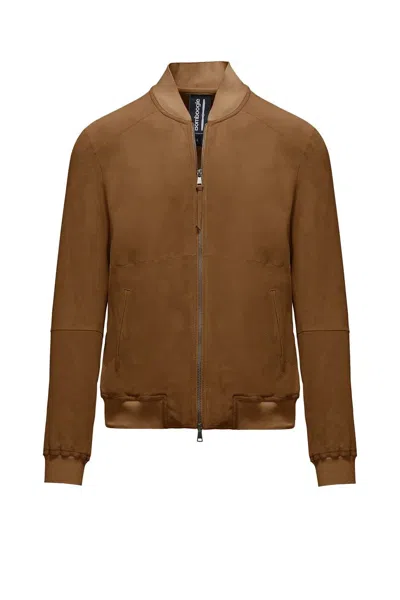 BOMBOOGIE JACKETS AND JACKETS MAN BOMBOOGIE JMRAHM PCGL4 11 COGNAC