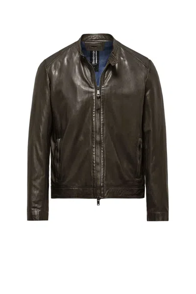 BOMBOOGIE JACKETS AND JACKETS MAN BOMBOOGIE ♪ PLGS5 14 DARK BROWN