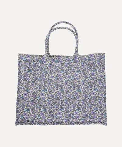 BON DEP BON DEP MEADOW LAVENDER TANA LAWN TOTE BAG
