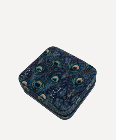 BON DEP BON DEP PEACOCK MANOR TANA LAWN COTTON ZIPPED JEWELLERY BOX