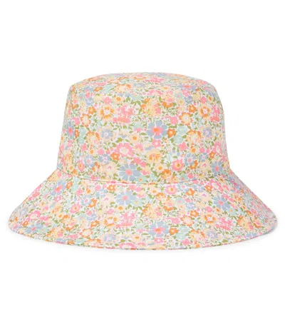 BONPOINT FAYE FLORAL POPLIN BUCKET HAT