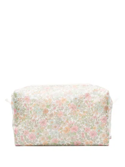 BONPOINT FLORAL-PRINT WASH BAG