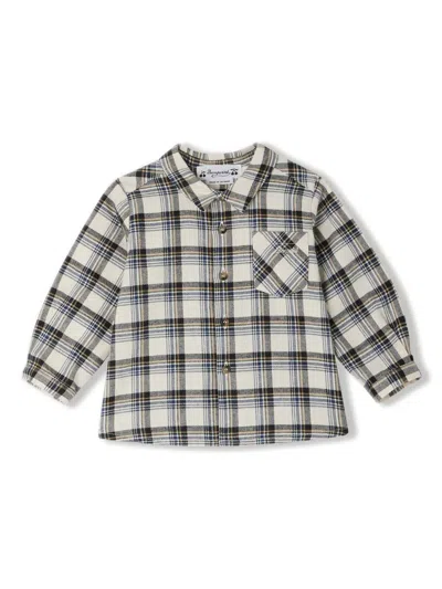 BONPOINT GILLO PLAID SHIRT