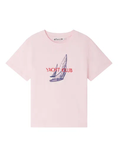 BONPOINT LOGO-PRINT T-SHIRT