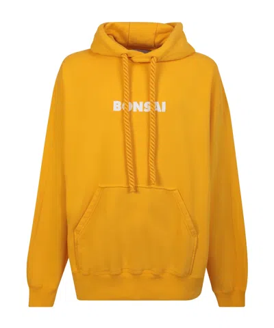 BONSAI LOGO-PRINT COTTON HOODIE