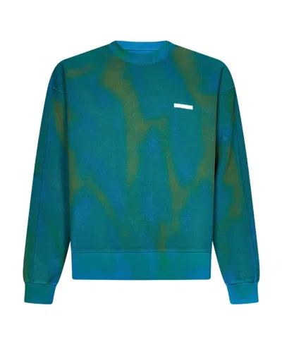 BONSAI TIE-DYE-EFFECT SWEATSHIRT