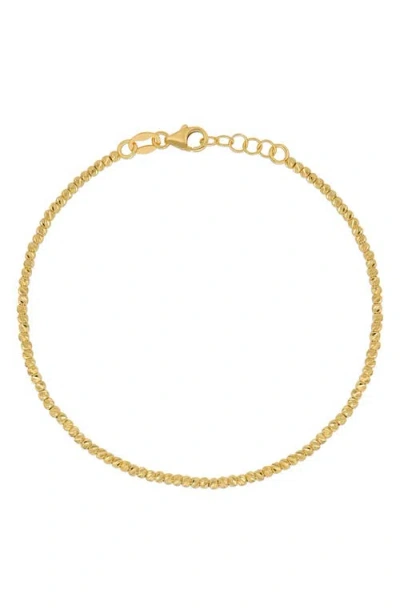 BONY LEVY BONY LEVY 14K GOLD BEADED BRACELET