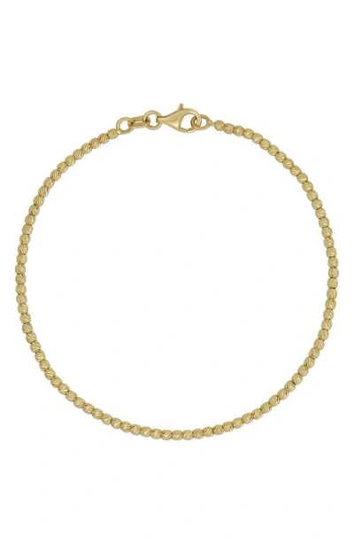 BONY LEVY BONY LEVY 14K GOLD BEADED BRACELET