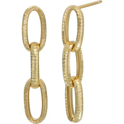 BONY LEVY BONY LEVY 14K GOLD CHAIN DROP EARRINGS