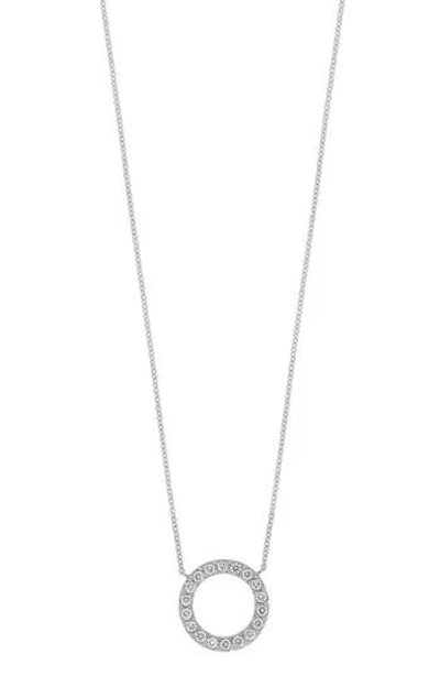 BONY LEVY BONY LEVY BARDOT DIAMOND CIRCLE PENDANT NECKLACE