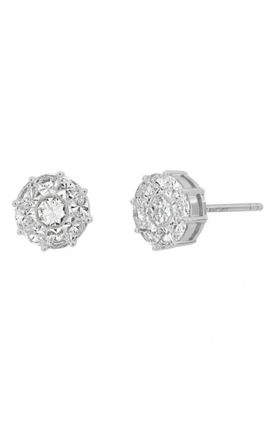 BONY LEVY BONY LEVY MAYA CIRCLE PIE-CUT STUD EARRINGS