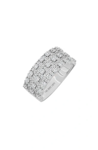 BONY LEVY BONY LEVY MIKA DIAMOND WIDE BAND RING