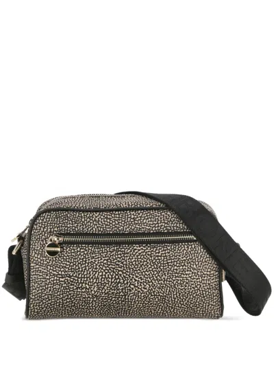 BORBONESE HEXAGONA CROSSBODY BAG