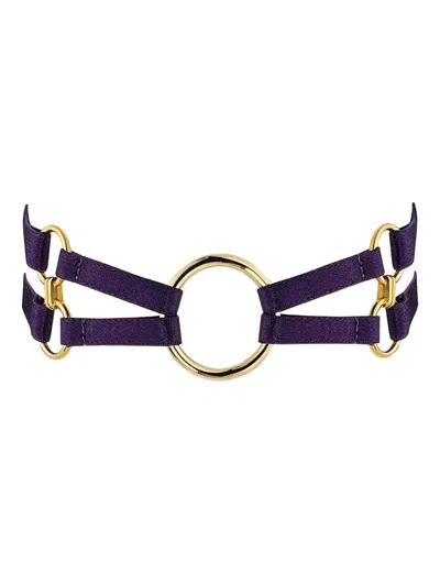 BORDELLE NARA CIRCULAR-GOLD-RING COLLAR