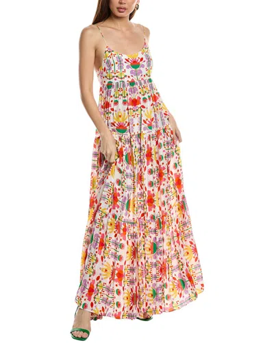 BORGO DE NOR BORGO DE NOR MERLE CREPE MAXI DRESS