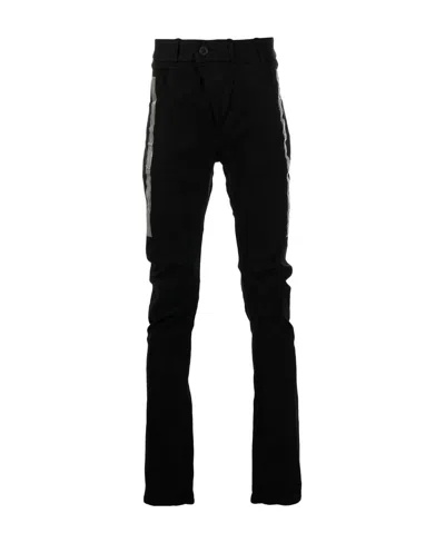 BORIS BIDJAN SABERI DISTRESSED-FINISH SKINNY-CUT JEANS