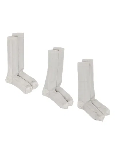 BORIS BIDJAN SABERI RIBBED-KNIT SOCKS (PACK OF THREE)