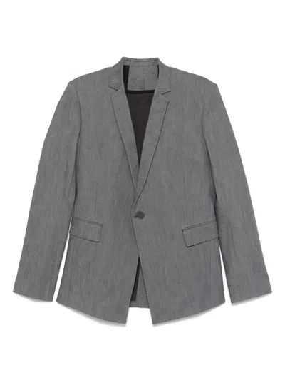 BORIS BIDJAN SABERI SINGLE-BREASTED BLAZER