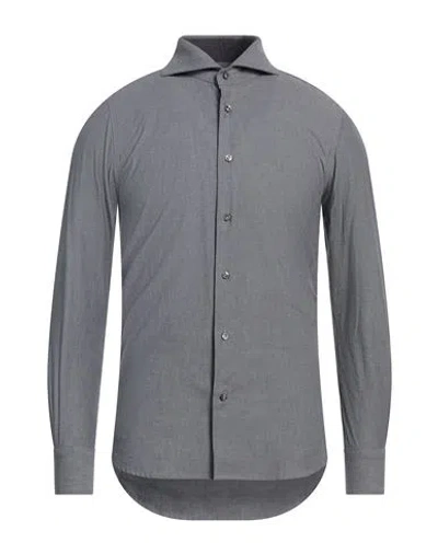 BORSA BORSA MAN SHIRT GREY SIZE 17 ½ COTTON