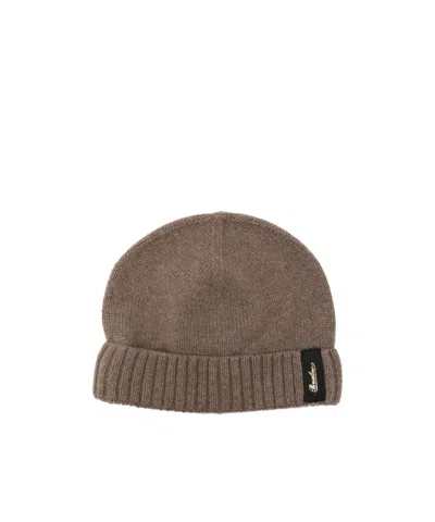 BORSALINO RIB KNITTED HAT