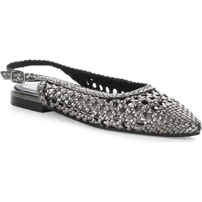 BOS. & CO. BOS. & CO. WILLOW SLINGBACK CAP TOE FLAT