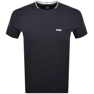 BOSS ATHLEISURE BOSS TAUL T SHIRT NAVY