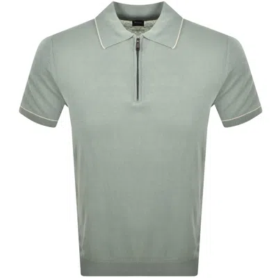 HUGO BOSS BOSS H JIOVANOTTO KNIT POLO GREEN