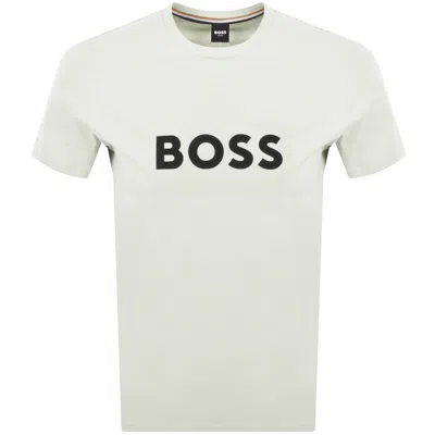 HUGO BOSS BOSS LOGO T SHIRT WHITE