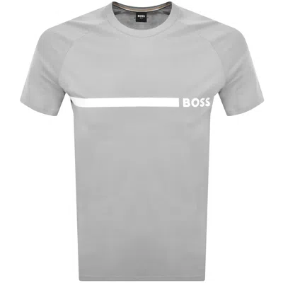 HUGO BOSS BOSS SLIM FIT T SHIRT GREY