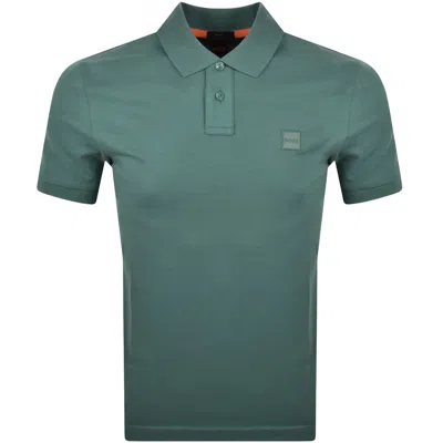 BOSS CASUAL BOSS PASSENGER POLO T SHIRT GREEN
