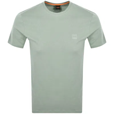 BOSS CASUAL BOSS TALES T SHIRT OPEN GREEN