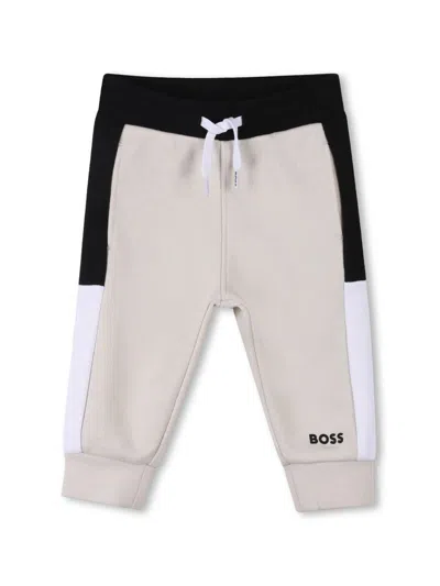 BOSSWEAR COLOUR-BLOCK TRACK PANTS