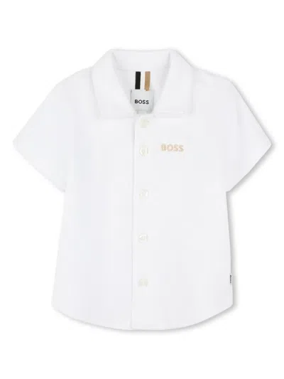 BOSSWEAR LOGO-EMBROIDERED POLO SHIRT