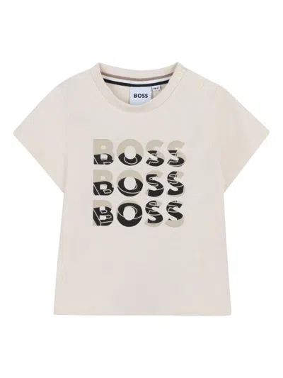 BOSSWEAR LOGO-PRINT T-SHIRT