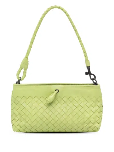 BOTTEGA VENETA 2012-2024 LEATHER INTRECCIATO SHOULDER BAG