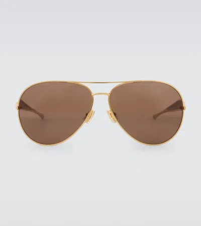 BOTTEGA VENETA AVIATOR SUNGLASSES