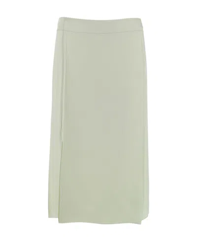 BOTTEGA VENETA BOTTEGA VENETA FLUID SATIN SKIRT