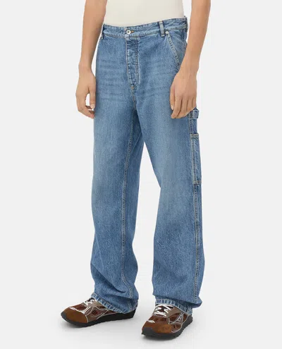 BOTTEGA VENETA MEN BLUE CARGO VINTAGE JEANS, 30 LUXURY JEANS FOR MEN DARVEYS