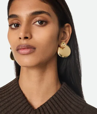BOTTEGA VENETA LARGE CONCAVE EARRINGS