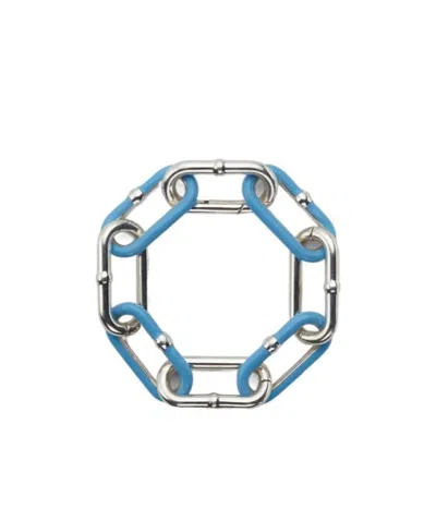 BOTTEGA VENETA CHAINS STERLING-SILVER BRACELET